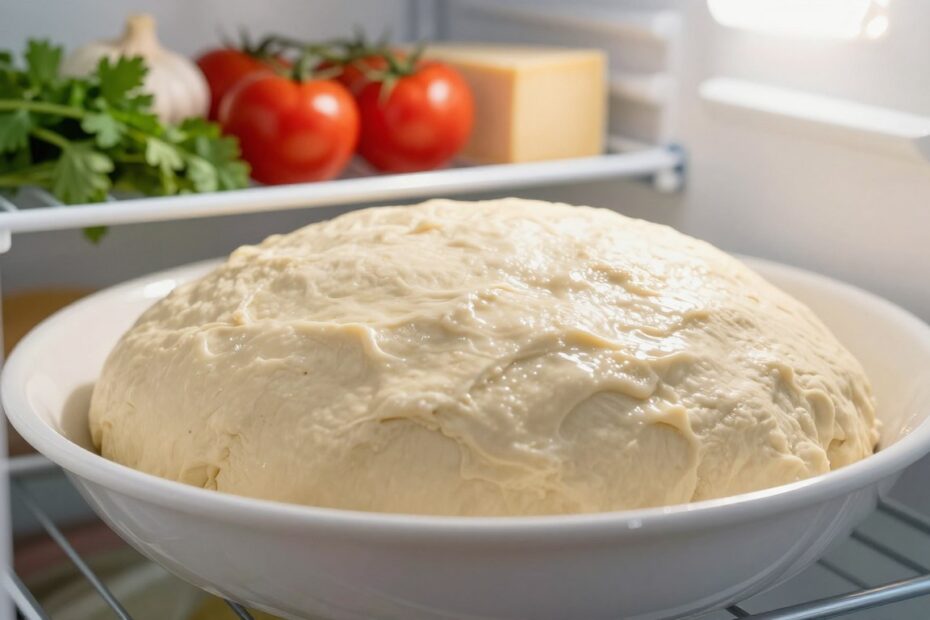 Czy ciasto na pizzę można trzymać w lodówce