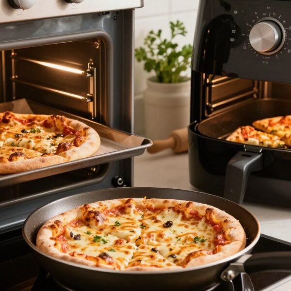 Jak odgrzać pizzę, żeby znów była chrupiąca – patelnia, piekarnik i air fryer