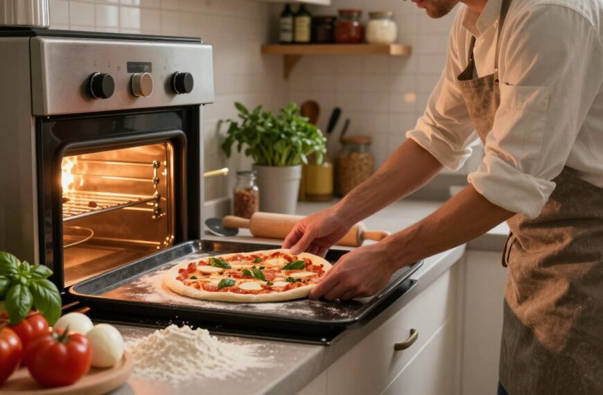 Jak piec pizzę w piekarniku, żeby smakowała jak z pizzerii – ustawienia i triki