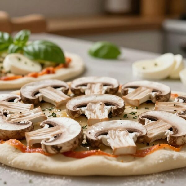 Jak przygotować pieczarki do pizzy, żeby nie puściły wody i nie rozmiękczyły ciasta