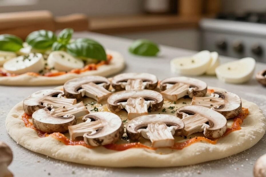 Jak przygotować pieczarki do pizzy