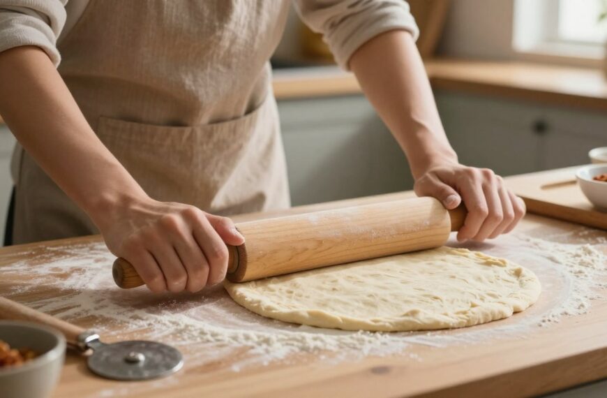 Jak rozwałkować ciasto na pizzę, by nie porwać glutenu i zachować pęcherze