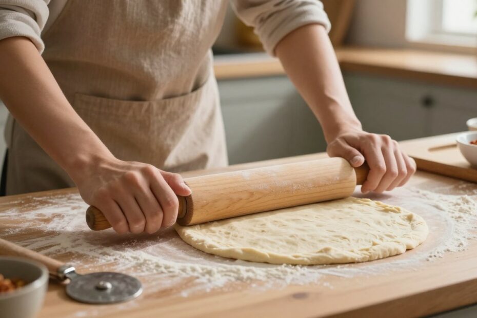Jak rozwałkować ciasto na pizzę