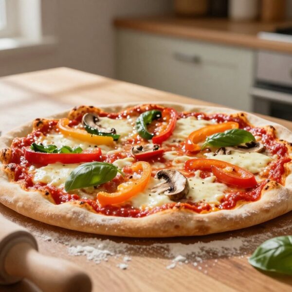 Jak zrobić pizzę bez drożdży – szybkie ciasto, które da radę w zwykłym piekarniku