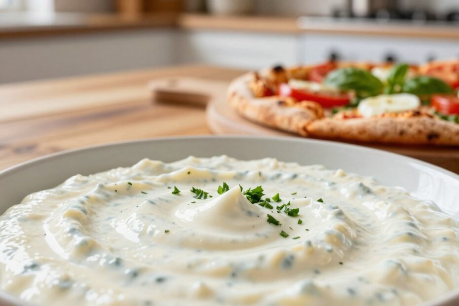 Jak zrobić sos śmietanowy do pizzy