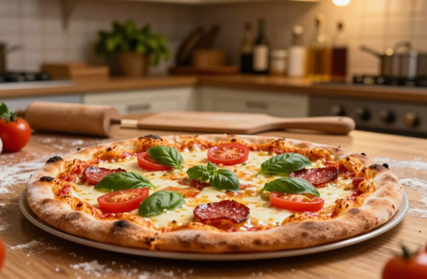 Pizza jak z pizzerii – co zmienić w domu, żeby spód i ser wyszły perfekcyjnie