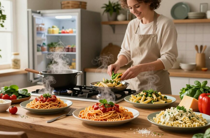 Co można zrobić z makaronem, gdy brak pomysłu: szybkie dania, sosy i dodatki z lodówki