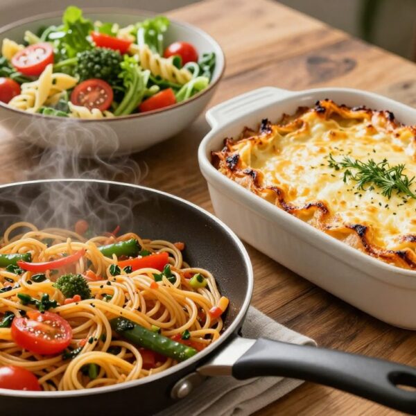 Co zrobić z resztek makaronu