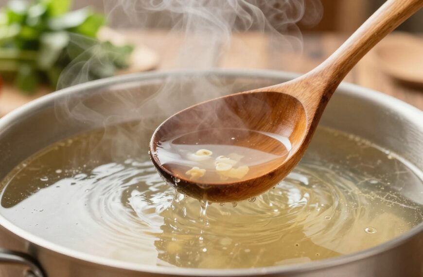 Czy zbierać szumowiny z rosołu