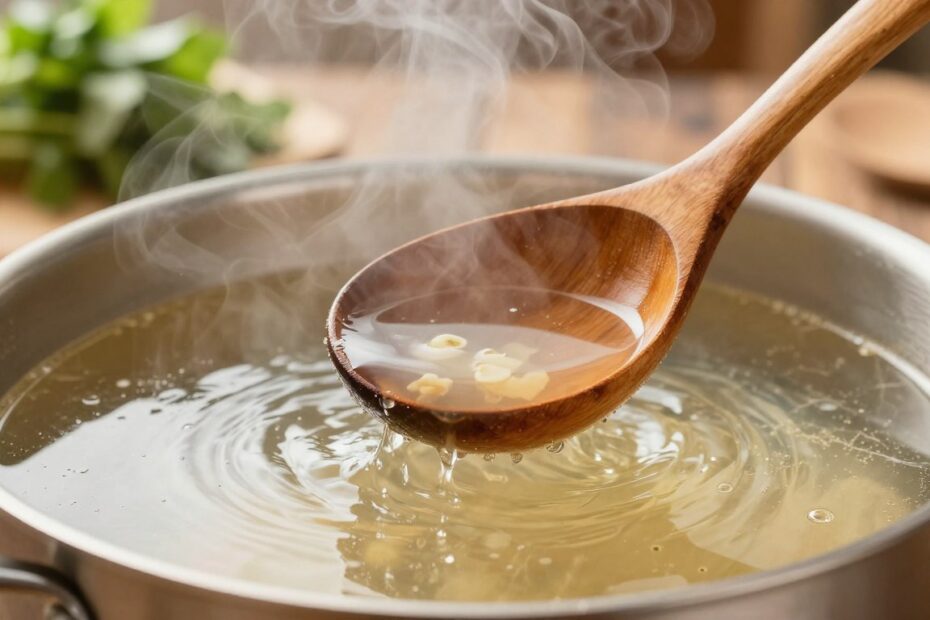 Czy zbierać szumowiny z rosołu