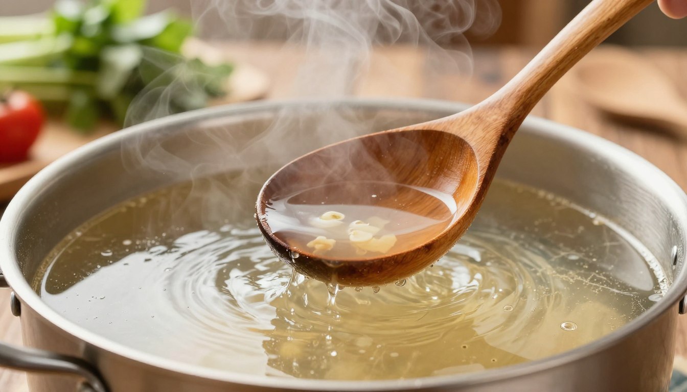 Czy zbierać szumowiny z rosołu