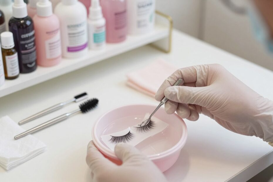 Jak myć sztuczne rzęsy