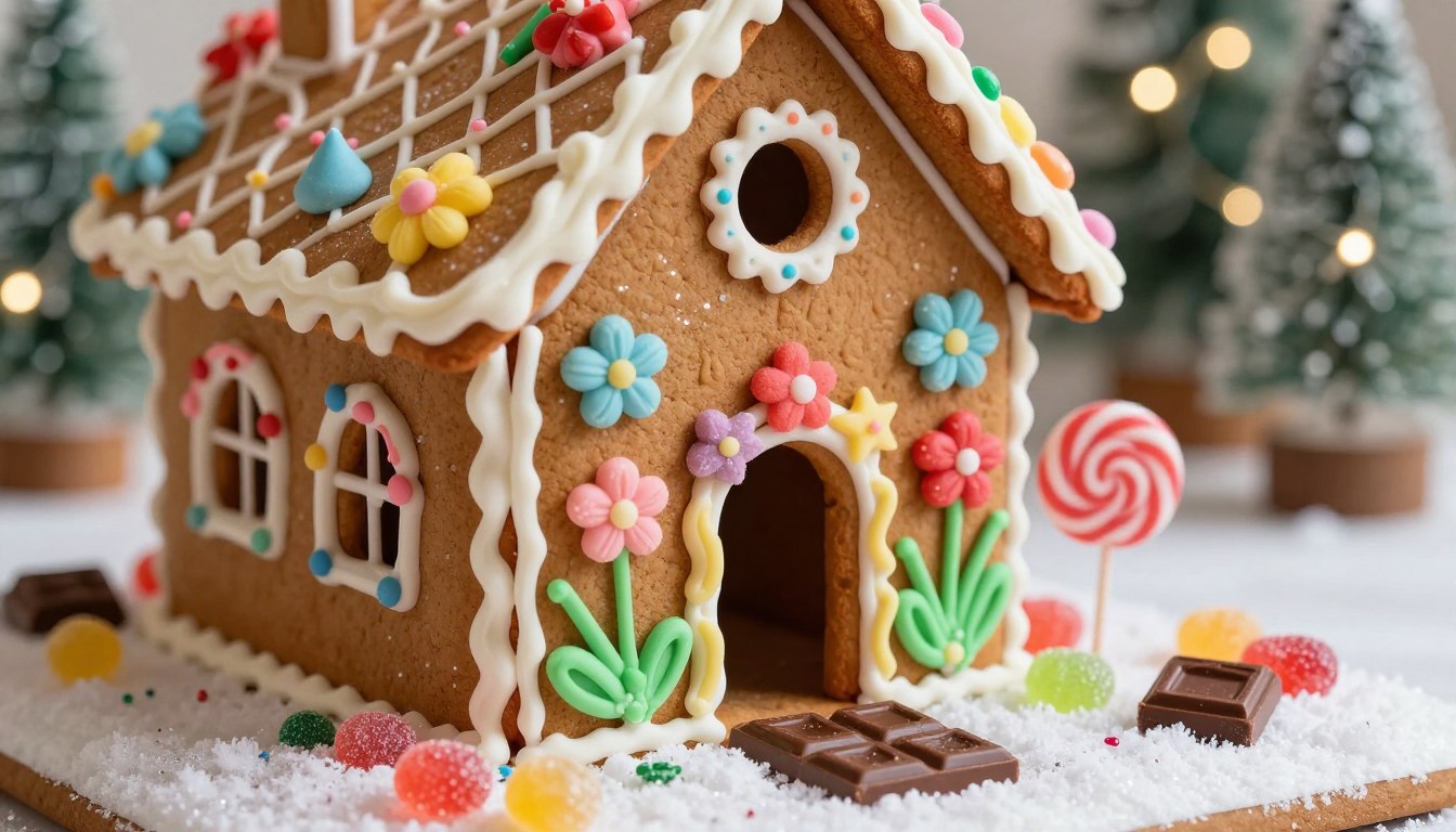 Jak ozdobić domek z piernika