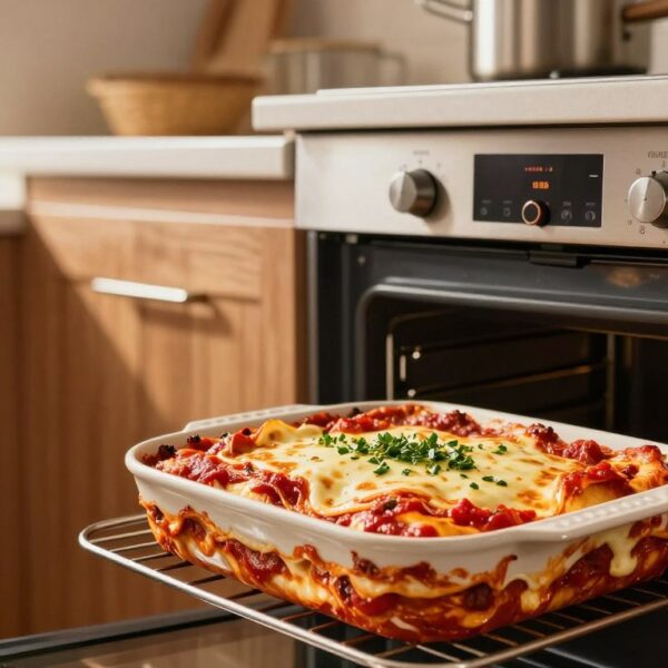 Jak podgrzać lasagne, żeby nie wyschła: piekarnik, mikrofalówka i trik z wilgocią