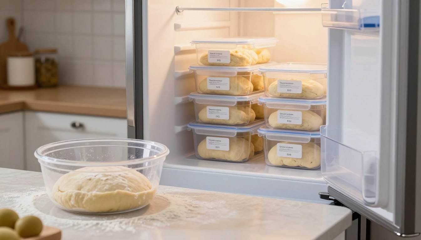 Jak przechowywać ciasto na pizzę