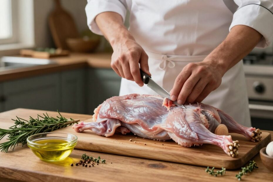 Jak przygotować królika przed pieczeniem