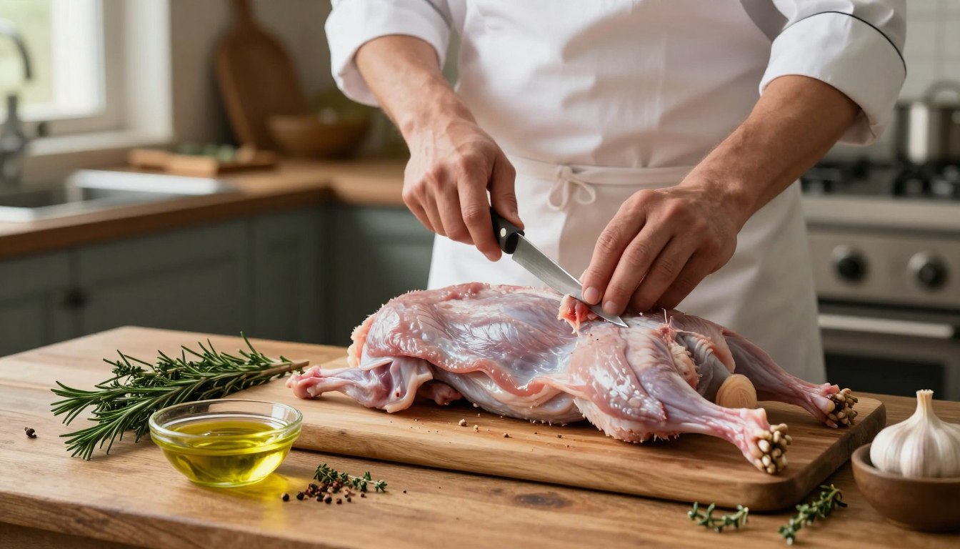 Jak przygotować królika przed pieczeniem