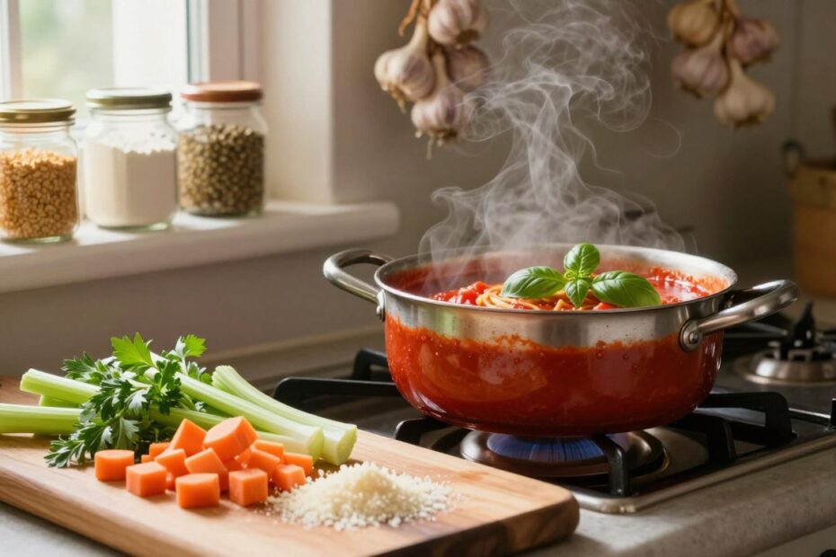 Jak zagęścić sos do spaghetti