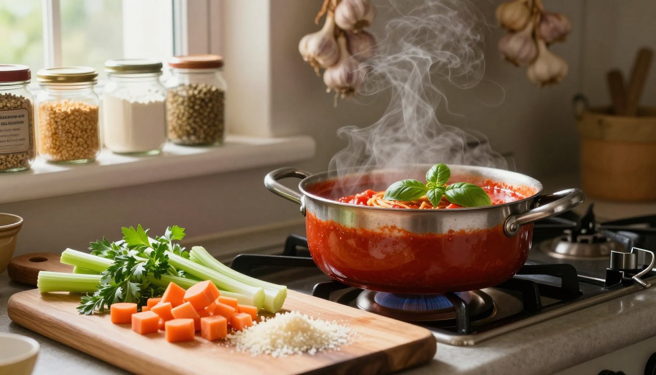 Jak zagęścić sos do spaghetti