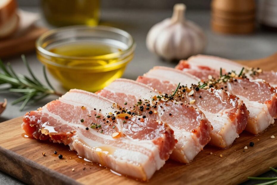 Jak zamarynować boczek do pieczenia