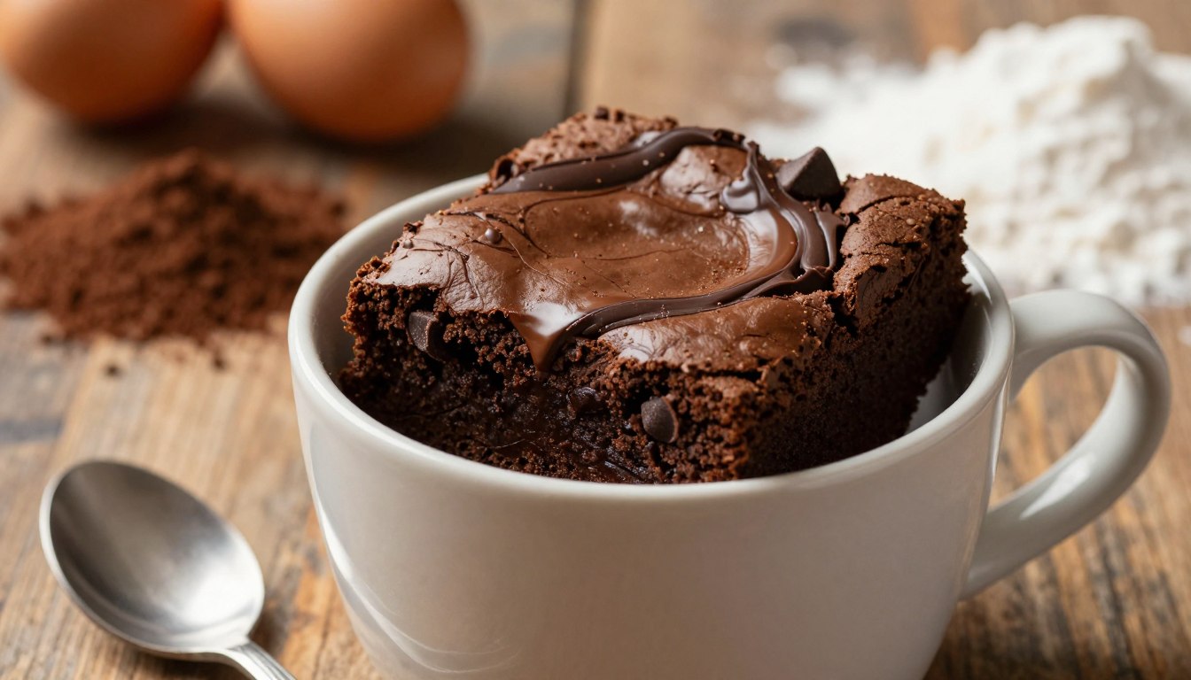 Jak zrobić brownie w kubku