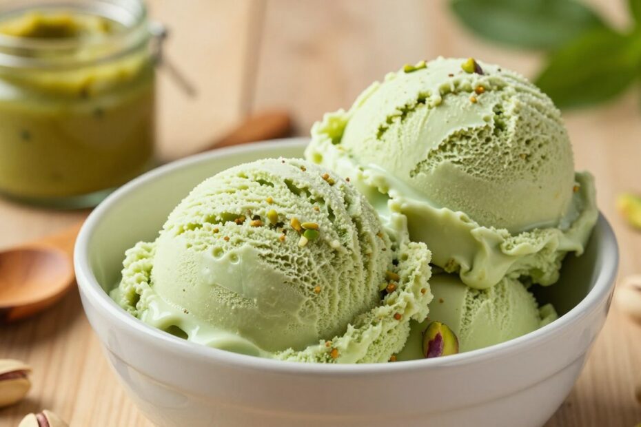 Jak zrobić lody pistacjowe