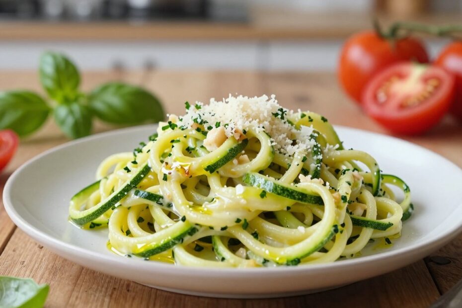 Jak zrobić makaron z cukinią