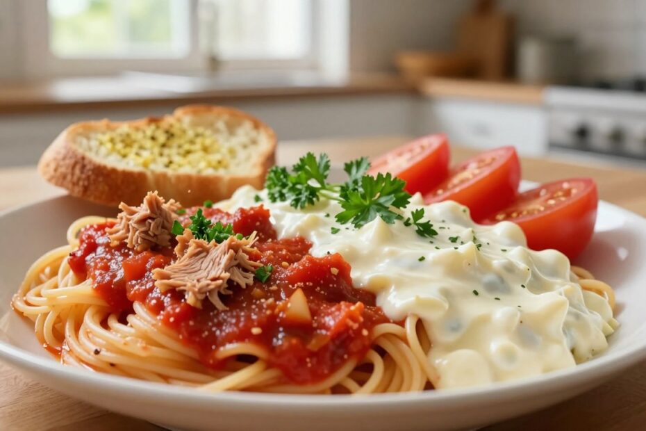 Jak zrobić makaron z tuńczykiem