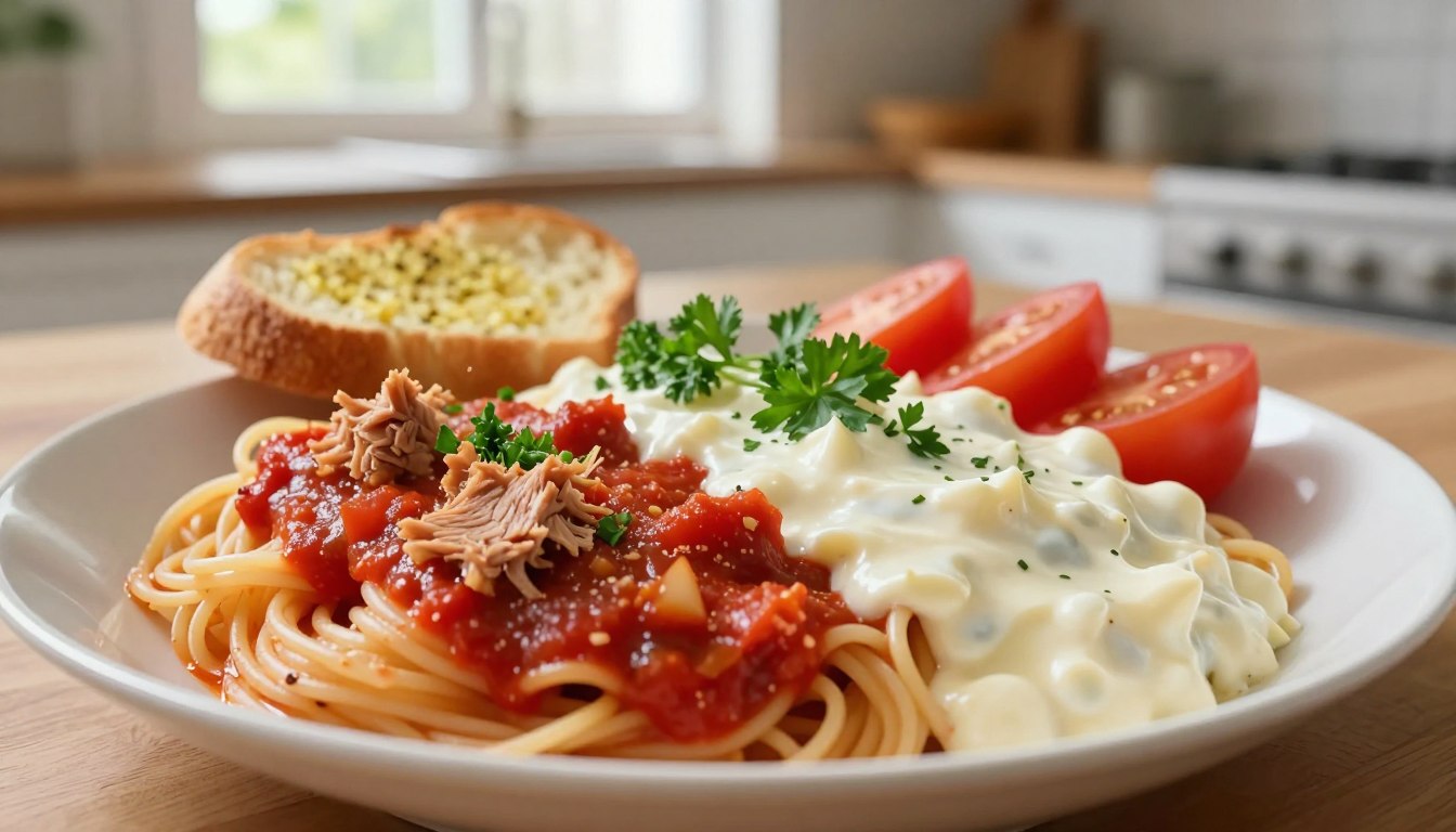 Jak zrobić makaron z tuńczykiem