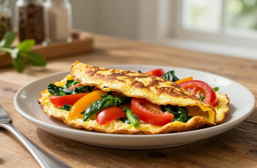 Jak zrobić omlet z warzywami