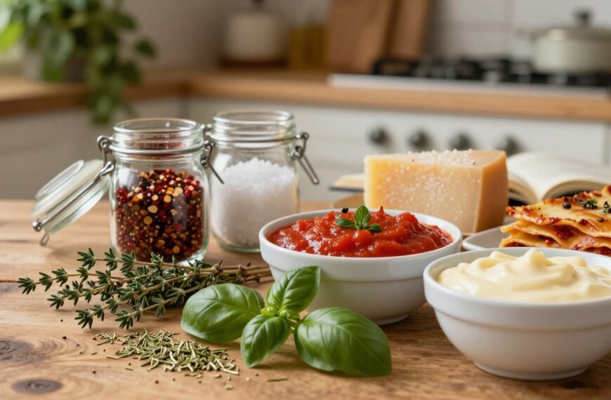 Jakie przyprawy do lasagne