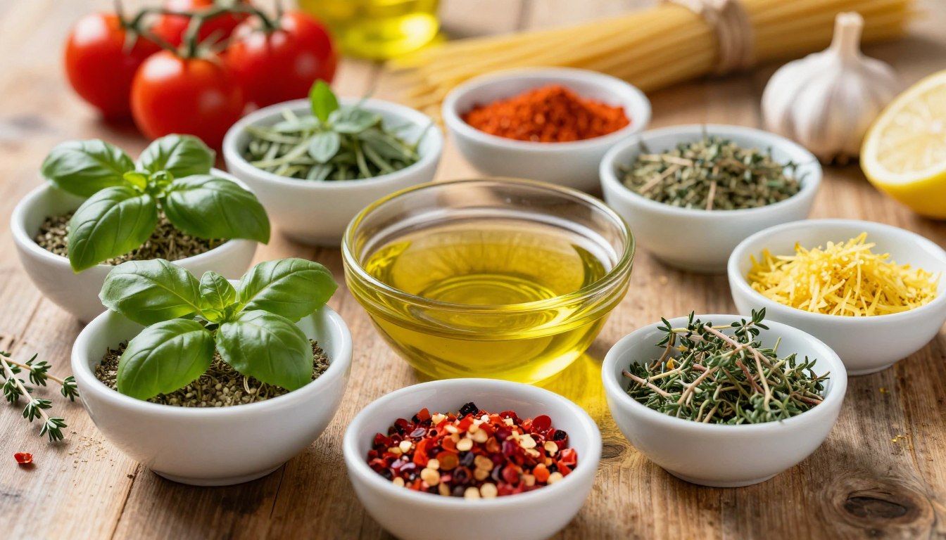 Jakie przyprawy do makaronu