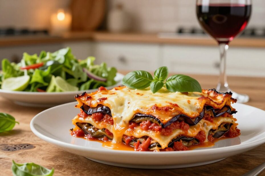 Lasagna z bakłażanem