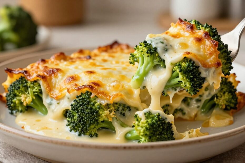 Lasagne z brokułami