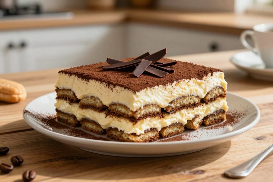 Wegańskie tiramisu