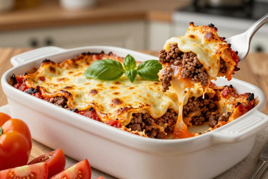 Zapiekanka a la lasagne