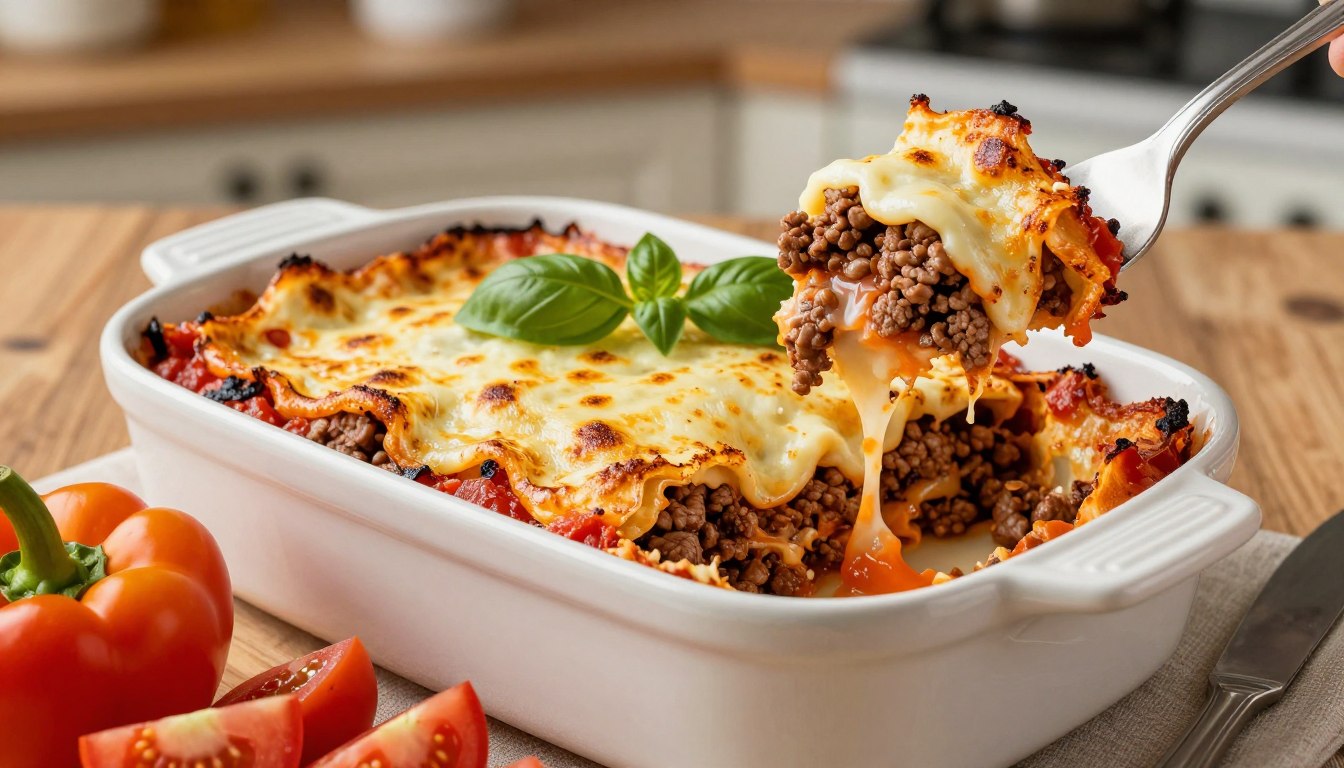 Zapiekanka a la lasagne