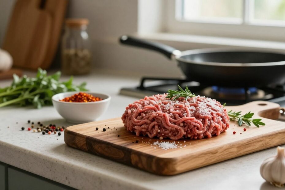 Jak przyprawić mięso na hamburgery