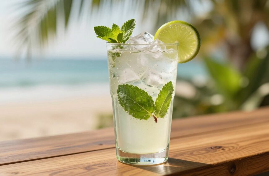 Jak zrobić mojito bezalkoholowe — świeży mocktail z miętą i limonką