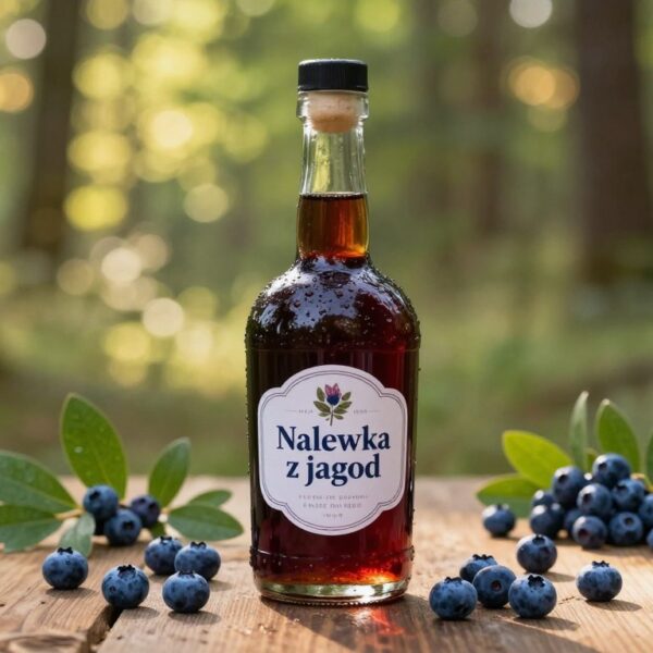 Nalewka z jagód — leśny smak i naturalny kolor