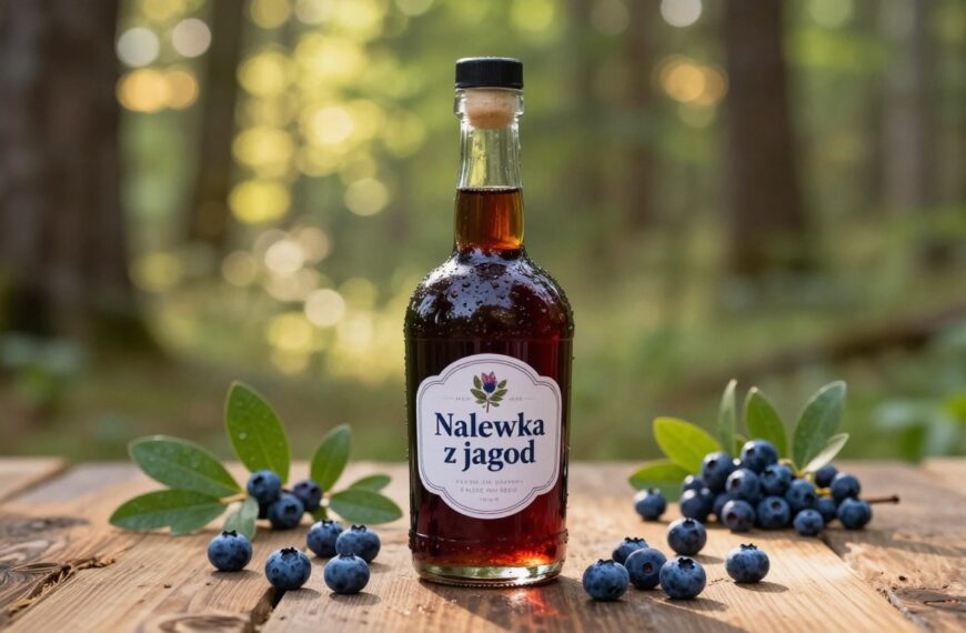 Nalewka z jagód — leśny smak i naturalny kolor