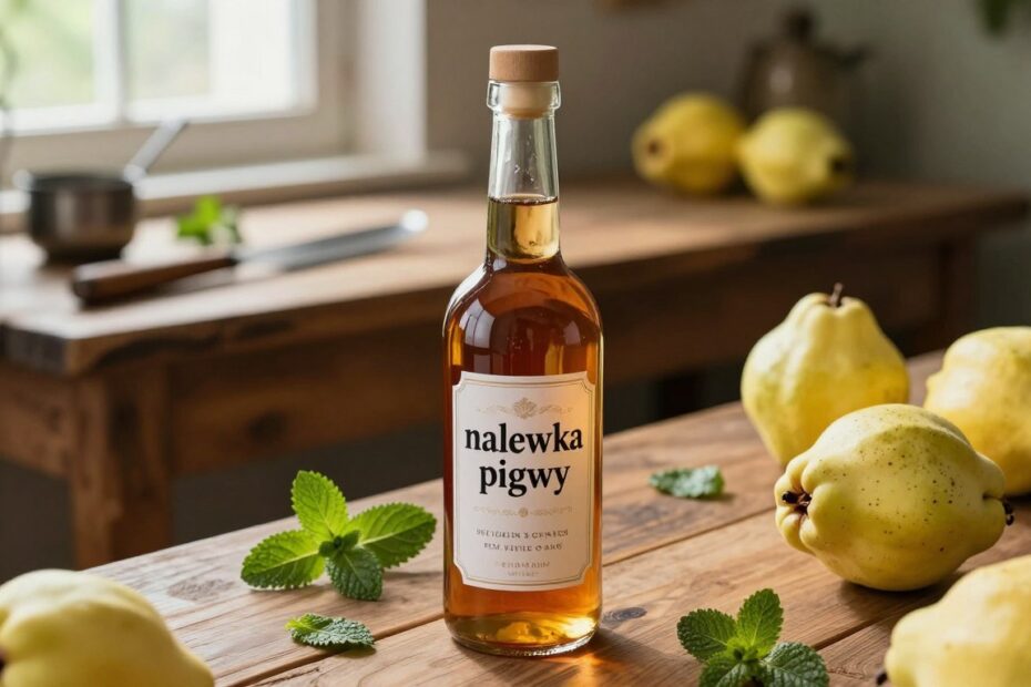 Pigwówka na bimbrze